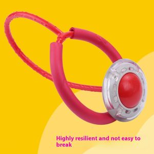 SERENEGLOW Trẻ em Bóng Nảy với đèn nhấp nháy đàn hồi cho vui chơi thể dục