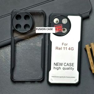 REALME 11 4G REALME 11 NFC CASE HARDCASE FUSION BENING CLEAR BUMPER HARD CASING COVER