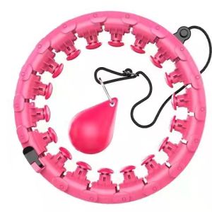 Smart Hula Hoop Fitness Weight Loss Massage Hoola Hoops Detachable 360°24 knots Non Dropping