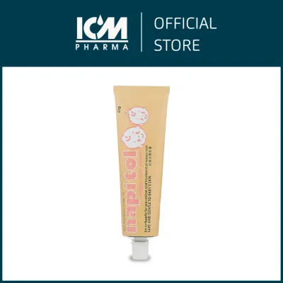 ICM Pharma - Napitol Nappy Rash Cream 50g (Antiseptic Cream for Prevention and Treatment of Nappy Rash)