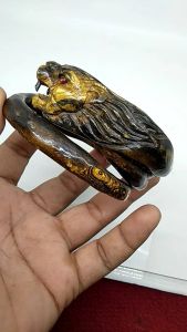 Gelang Akar Bahar Brahma Ukir Singamurah Asli