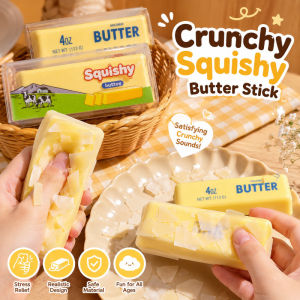 Crunchy Squishy Butter Stick Slow Rising Butter Squishy Toy Squeeze Stress Relief Cream Bar Toy