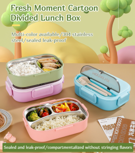 Lunch Box Student Portable Large Capacity Commuter Lunch Boxes