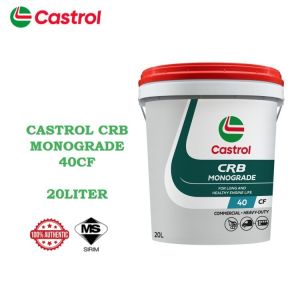 MINYAK CASTROL CRB MONOGRADE 40CF 20L PAIL
