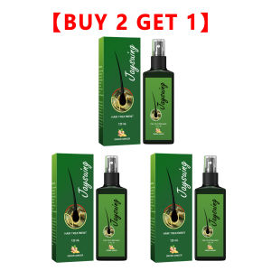 Jaysuing Green Ginger Hair Growth Spray Serum Natural Anti Hair Loss Products Fast Growing Treatments Germinal Liquid For Men Women