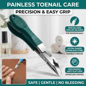 Highefficiency antisplash nail clipper set Beveled