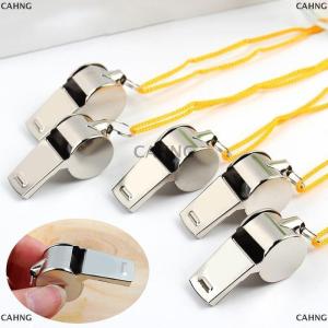 [COD] CAHNG นกหวีดโลหะสำหรับผู้ตัดสินกีฬารักบี้สแตนเลสนกหวีดฟุตบอลบาสเก็ตบอลปาร์ตี้การฝึกเชียร์ลีดเดอร์โรงเรียน