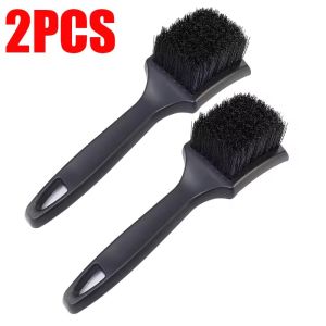ยางล้อรถยนต์แปรงปัดขอบล้อพรม2ชิ้นแปรงทำความสะอาดล้อรถยนต์มีชุดแปรงทำความสะอาดแต่งรายละเอียดอุปกรณ์เสริมรถยนต์อุปกรณ์ซักล้างรถยนต์