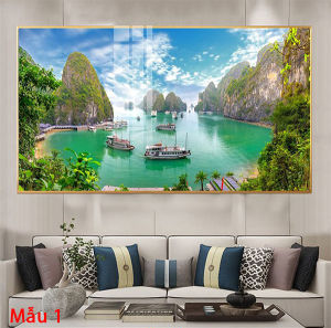 Tranh Laminate Tráng Gương - Tranh Treo Tường Mừng Ngày Nhà Giáo Việt Nam 20/11 - Thiên Nhiên Việt Nam