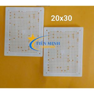 Combo 2 cái/ 6 cái/ 10 cái bảng điện (taplo) nhựa 20x30 dùng lắp các phụ kiện điện ổ cắm cầu chì CB