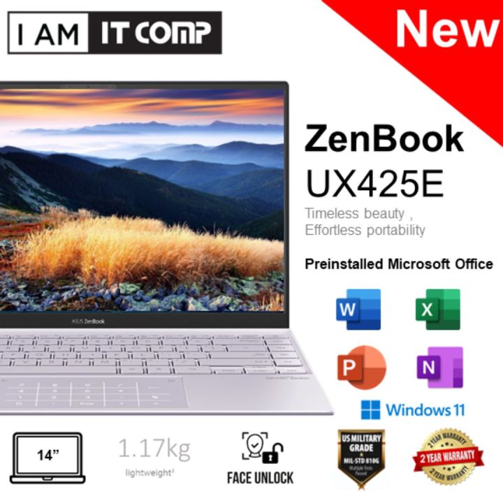 ASUS ZENBOOK 14 (UX425EA) i5-1135G7/8GB/512GB SSD/14