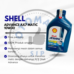 Shell Advance AX 7 Matic 10W30 800 ML Oli Motor Matic