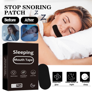 30pcs Stop Snoring Patch Anti-Snoring Mouth Tape Nose Breathing Correction Improve Sleeping Promoting Better Breath Top Quality Good Sleeping
