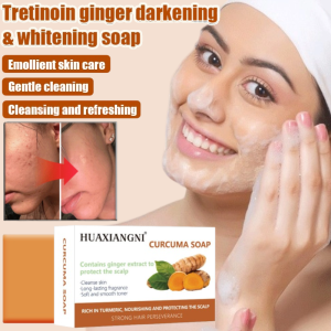 Deep Cleansing Turmeric Whitening Soap Brightening Moisturizing Wash For Dark Spots Turmeric Skin Soap