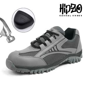 HIPZO Sepatu Safety Sporty M073 Untuk Pria Kerja Tambang Proyek