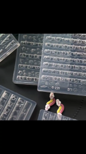 Nail Decors Silicone Mold Nail Stamping Templates Nail Decors Molds Nail Carving Mold Gift for Nail Decors Enthusiasts