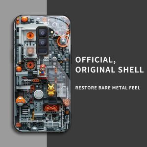 สำหรับ Samsung Galaxy S9+ และ Samsung S9 Plus เคสศัพท์ป้องกันการตกที่มีบล็อกสร้างสรรค์และบุคลิกภาพทันสมัย