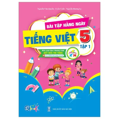 Sách Fahasa - Bài Tập Hằng Ngày Tiếng Việt 5 - Tập 1 (Kết Nối)