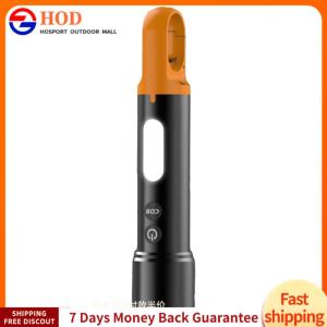 【Outdoor】Mini Flashlight High Brightness Torch USB Rechargeable LED Camping Flashlight Strong Light Flashlight for Camping Hiking