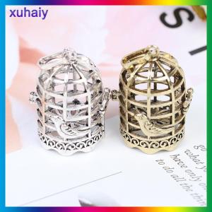 xuhaiy Đồ nội thất thu nhỏ Nhà búp bê tỷ lệ 1:12 Lồng chim bằng kim loại để trang trí nhà búp bê