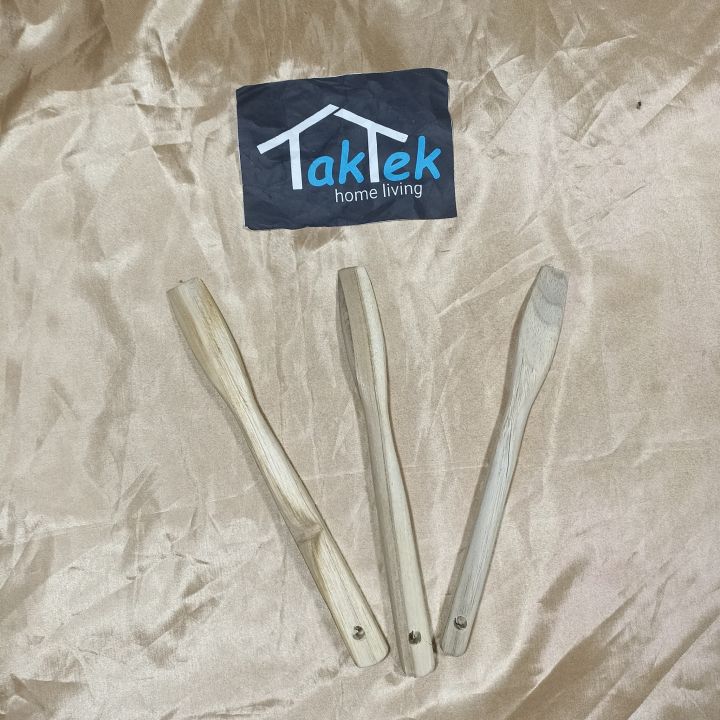 sutil kayu JATI kecil mini sotil sotel sodet codet spatula kue cubit ...
