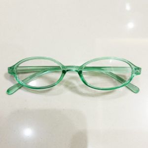 HANZE Retro Anti Blue-ray Glasses Ins Y2K Small Frame Eyewear Trendy Lightweight Oval Glasses Women/Men