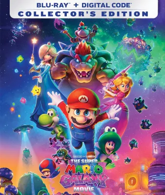 Bluray จากวิดีโอเกมส์ฮิต เสียงไทย 5.1 บลูเรย์ The Super Mario Galaxy Movie เดอะ ซูเปอร์ มาริโอ กาแล็คซี่ มูฟวี่ (2026) มาสเตอร์ USA