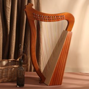 Small harp 15/19 string Mini Laiya piano beginner small lyre niche instrument easy to learn lyre pianoFast shipping