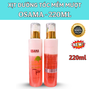 Xịt dưỡng giữ màu tóc nhuộm OSAMA 220ml Giúp nuôi dưỡng và giữ màu tóc nhuộm chính hãng.