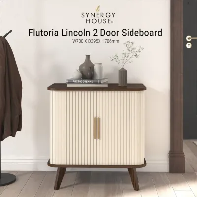 Synergy House Flutoria Lincoln Easy Assemble 2 Door Sideboard