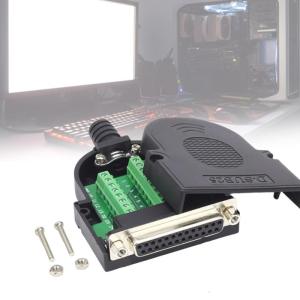 DB25 Connectors RS232 Terminal Block Adapter Module D-SUB 25-pin RS232 Joint Male/Female