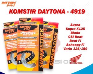 Komstir Daytona Beat Vario 150 / 125 Beat Fi ESP Supra X - 4919 DAYTONA