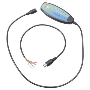 Ghế ngả điều khiển từ xa với 8 pin Nữ kết nối sưởi ấm điều chỉnh cường độ 12VDC 20in dây phù hợp chế độ massage