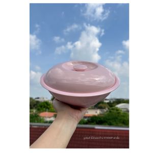 Unica | โถข้าวพร้อมฝา 10 นิ้ว เมลามีน ตรายูนิก้า ศรีไทยซุปเปอร์แวร์ +แถมทัพพี