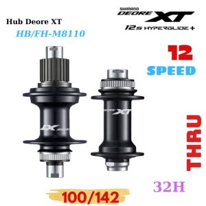 SHIMANO Deore XT M8110 Hub Xe Đạp 12 Tốc Độ Trục Boost Thru 12x142/ 12x 148 Mm Dành Cho Xe Đap MTB