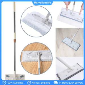 Electrostatic Dust Removal Mop Flat Mop Dry Duster Cloths Mop Pads Wet And Dry Use Household Cleaning Tools