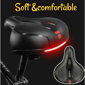 Bicycle Saddle Breathable Bike Seat Cover Comfortable Foam Cushion Cycling Gel Pad Saddle For Bicycle
