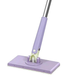 Hands-Free Mini Mop Compatible With Face Towels Specific Mini Mop 360°Rotation Telescoping Home Floor Cleaning System For Window
