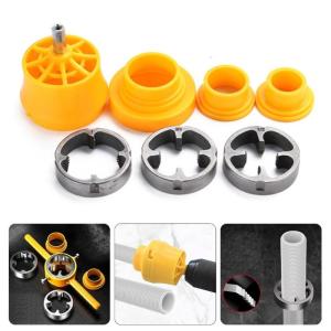 7Pcs Thread Maker Tool Set Plastic Pipe Threading Mold Set Plumbing Threading Tool Plumbing Mold Tap Wrench Tool Repair