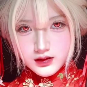 (In Stock) RHINE Cosplay Color series Halloween Contact . Cute Big-Eye Style Contact eye