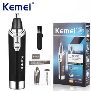 Kemei ปัตตาเลี่ยนไฟฟ้าสําหรับกําจัดขนจมูกผู้ชาย km - 6512