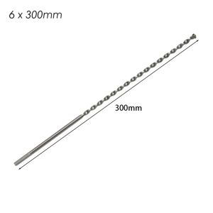 GOUPDO 1Pcs Penetrating The Wall Impact Drill Bit 300/350mm Triangle Shank Twist Drill Bit Extra Long Tungsten Carbide Tip For Masonry Concrete
