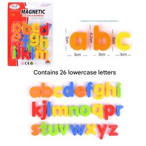 26 Magnetic Alphabet Stickers for Kids / Number Teaching Stickers / Early Education Toys / Birthday Gifts