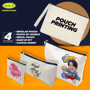Personalized Canvas Pouch & Zipper Make Up Kit: A Gift That Stands Out