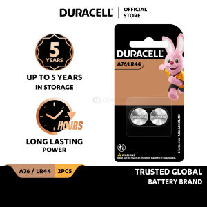 Duracell Specialty A76/ LR44 Alkaline Button Battery 1.5V pack of 2