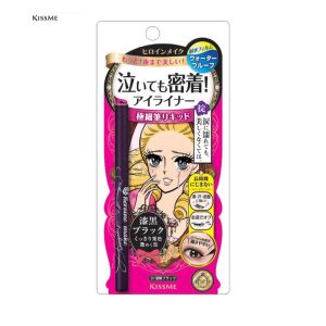 Kiss Me Heroine Make Smooth Liquid Eyeliner Brown and black & dark brown 0.4ml