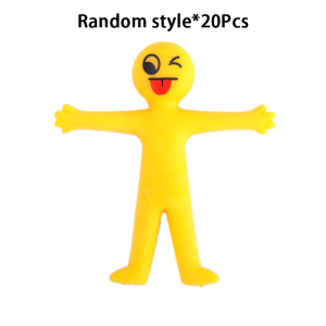 20Pcs Decompression Toy Stretchable Softty Emoji Toy For Kids Gift Creative toys Lootbag Filler / Paninda