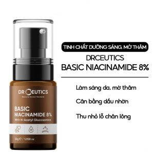 Serum Dr Ceutics B3 Niacinamide 12% + NAG 5% Vitamin B3 30g Lvy Shop thu nhỏ lỗ chân lông làm sáng da căng bóng