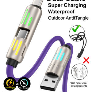 Colorful Lights Four-in-one Luminous Delicate Touch Full Protocol Compatibility Silicone