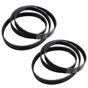 Set of 2 Washer Belt Drive Straps Washing Machine Repair Part Washing Machine Belts Washer Drum Belt for Washing Machine